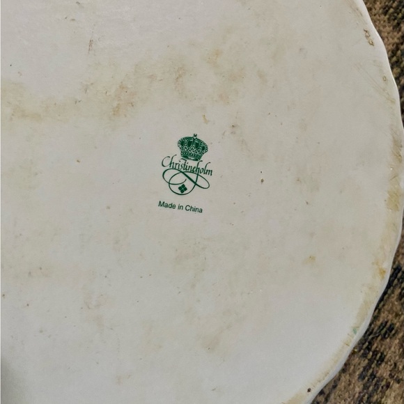 🔥Christineholm Roses Flan or Quiche Porcelain 9.75” Fluted Dish🔥 - Picture 3 of 5